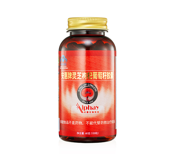 乐虎- lehu牌灵芝枸杞<br/>葡萄籽胶囊