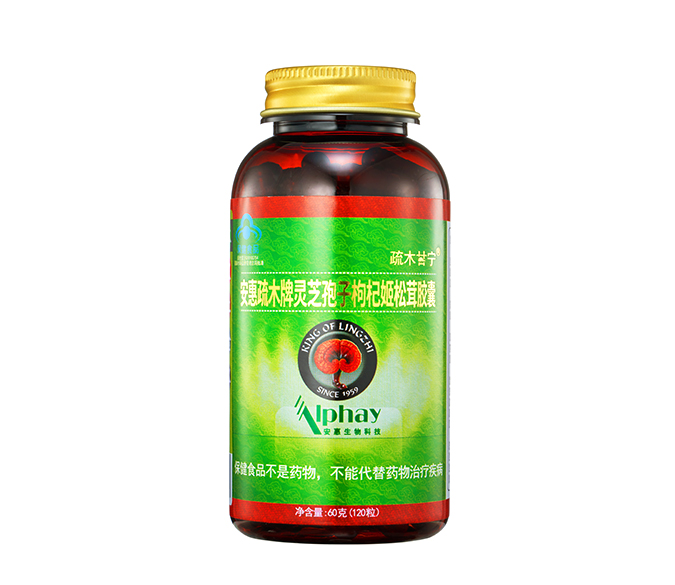 乐虎- lehu疏木牌灵芝孢子枸杞姬松茸胶囊
